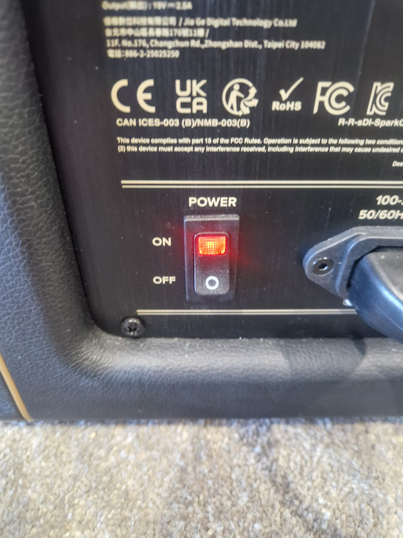 Positive Grid Spark CAB - CABINET - Black - Excellent w/ Original Box & Cables - Image 16