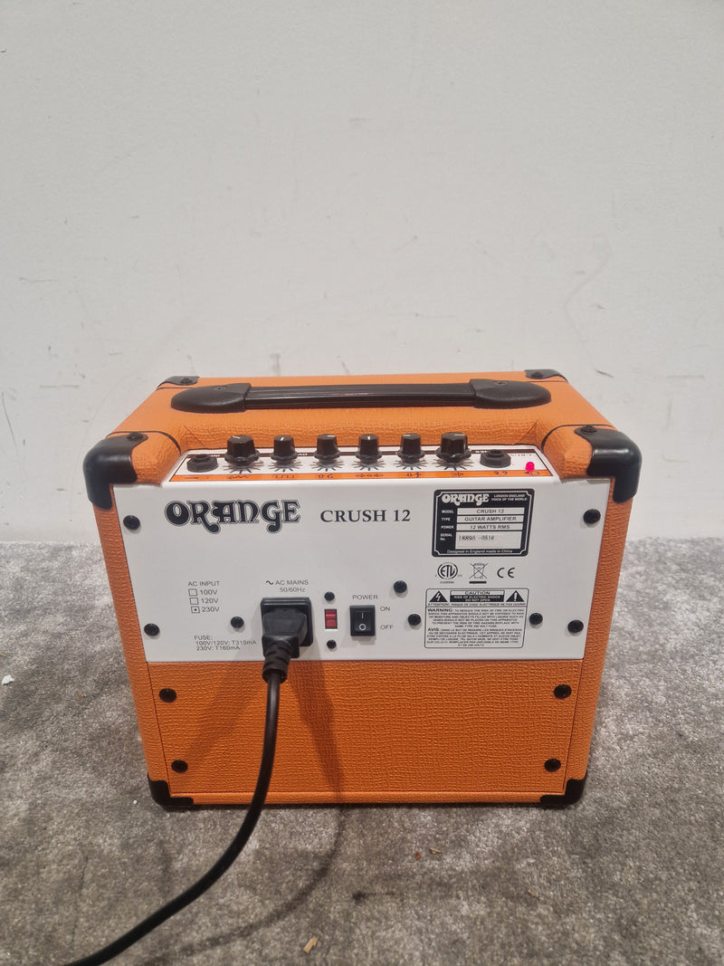 Orange Crush 12 - Guitar Amplifier - Orange - Excellent - Image 9