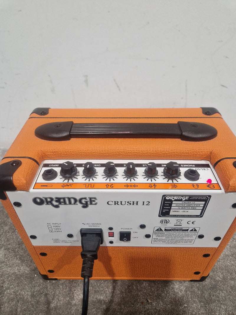 Orange Crush 12 - Guitar Amplifier - Orange - Excellent - Image 7