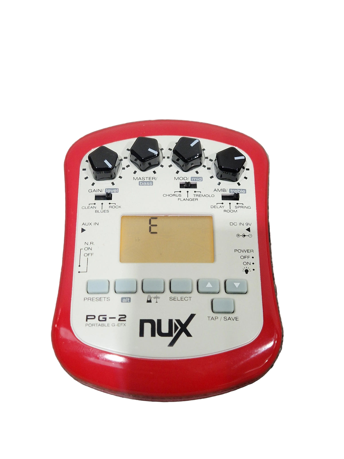 Nux PG-2 - Multi-Effects Unit - Red - Fair