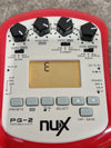 Nux PG-2 - Multi-Effects Unit - Red - Fair - Photo 4