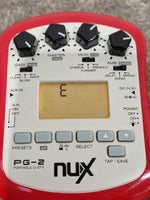 Nux PG-2 - Multi-Effects Unit - Red - Fair - Image 4