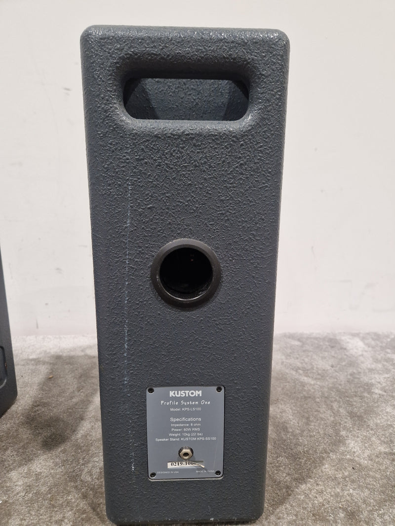 Kustom Profile System One - PA System - Black - Good - Image 10