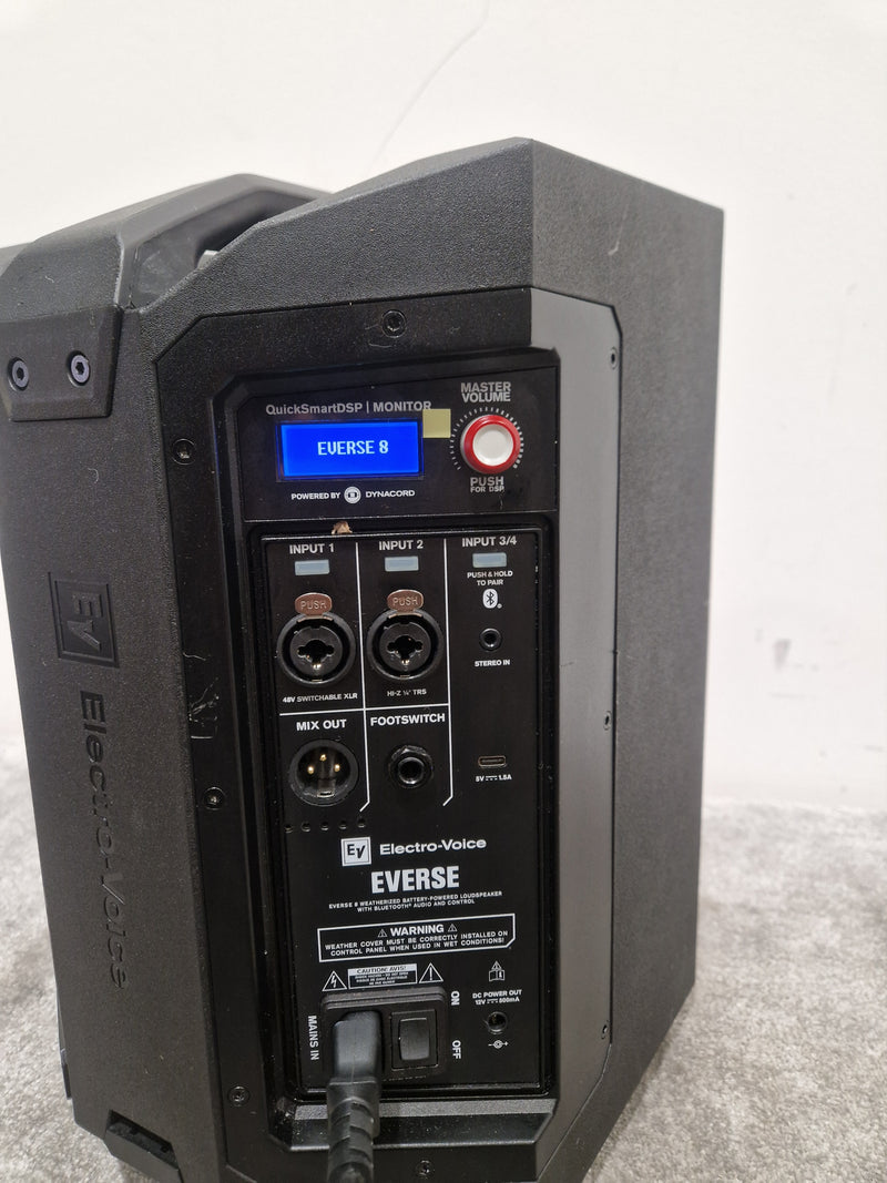 Electro-voice Everse 8 - PA Speaker - Black – PA Speaker - Excellent w/ Soft Case - Image 11