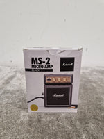 Marshall MS-2 - Micro Amp - Black - Excellent w/ Original Box, Manuals & Cables - Image 7