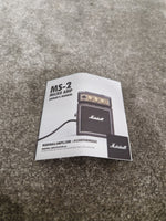 Marshall MS-2 - Micro Amp - Black - Excellent w/ Original Box, Manuals & Cables - Image 8