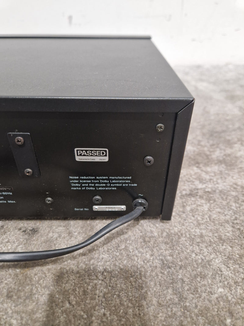 Nakamichi 480 2 Head - Cassette Deck - Black – Cassette Deck - Spares or Repair - Image 10