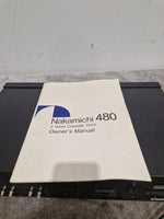 Nakamichi 480 2 Head - Cassette Deck - Black – Cassette Deck - Spares or Repair - Image 11