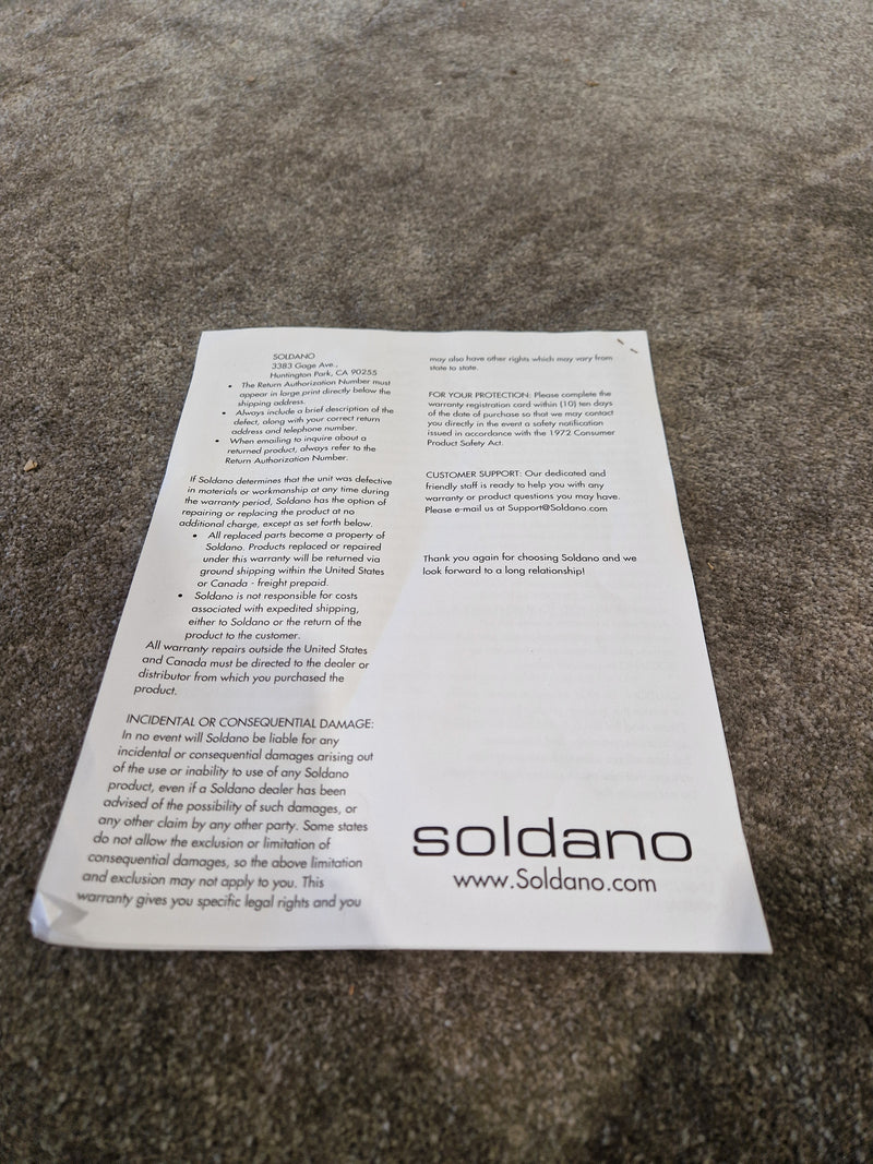 Soldano SLO-30 Head - Head - Black - Excellent w/ Original Box, Cables, Footswitch - Image 18