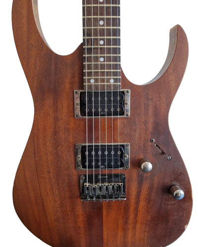 Ibanez RG-421 - Oil Mahogany - Naturally Distressed Electric Guitar - Road Worn - Good