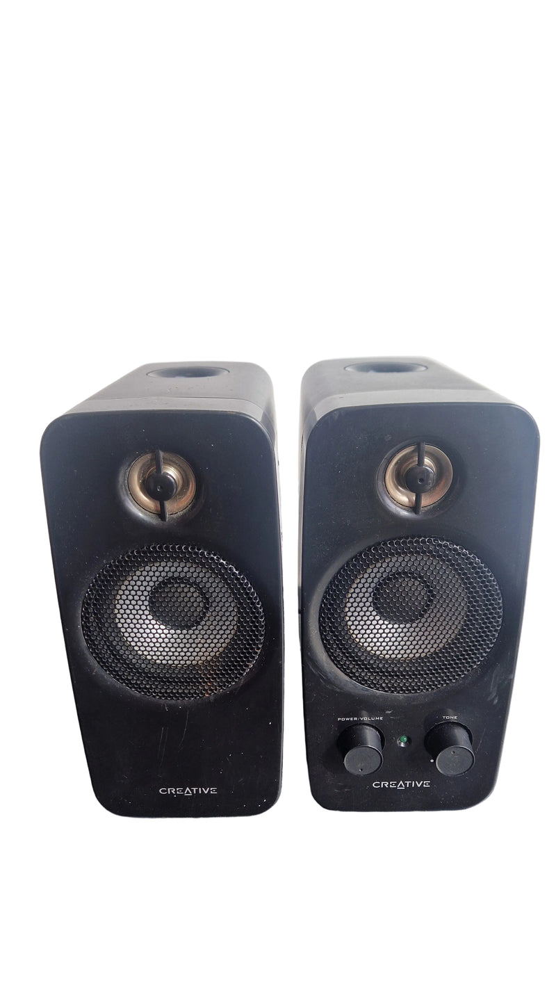 Creative Inspire T10 - Hi-Fi Speakers - Black - Good w/ Cables - Image 1