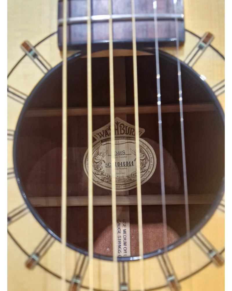 Washburn D46S - Acoustic Guitar - Natural - Refurbished - Image 13