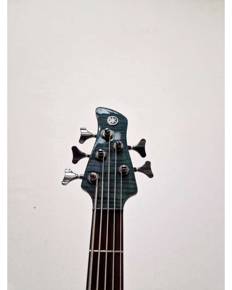 Yamaha TRBX605FM - Bass Guitars - Green - Like New - Image 5