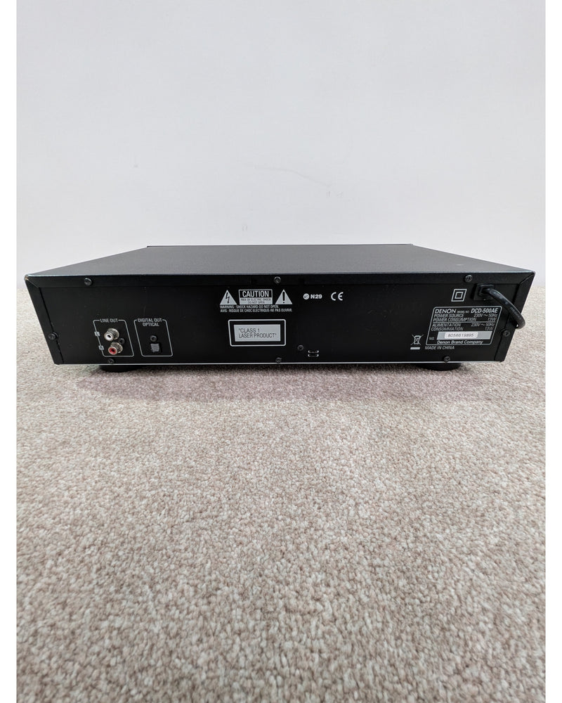 Denon DCD-500AE - CD Player - Black - Excellent - image 8