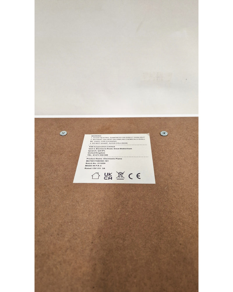 Costway MU70017GB-WH - Digital Piano - White - Good - image 18