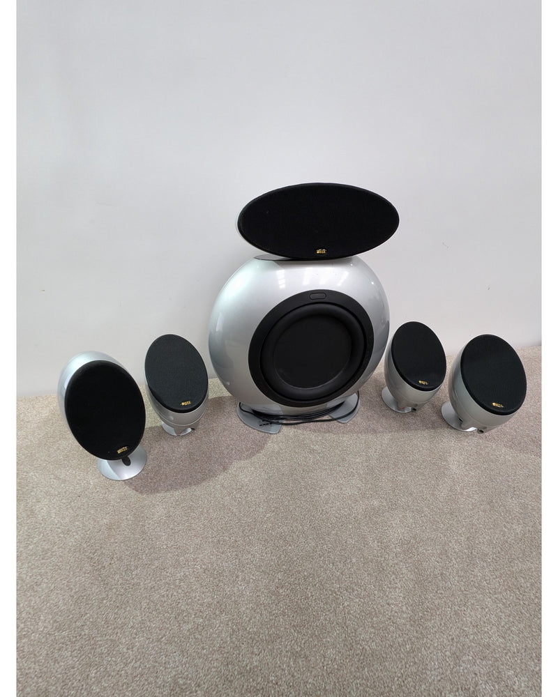 Kef KHT3005 - Hi-Fi Speakers - Silver/Black - Very Good - image 2