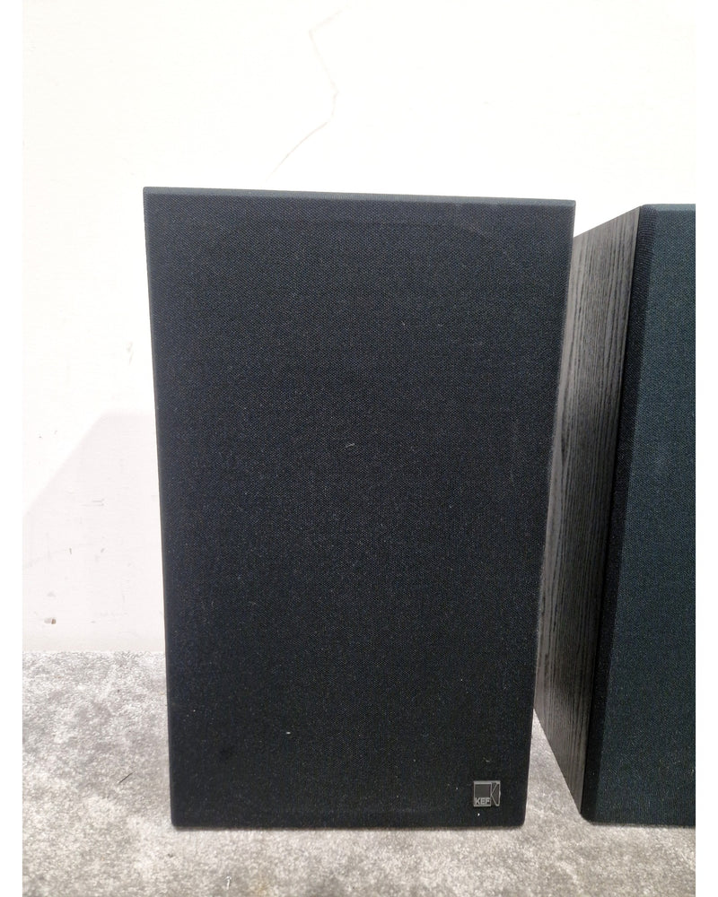 KEF - Hi-Fi Speakers Pair - Black - Excellent w/ Original Box - Image 9