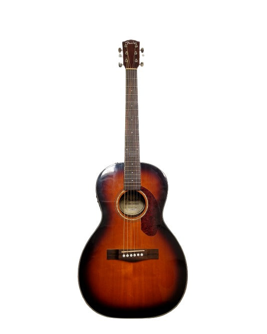 Fender CP-140SE - Acoustic Guitar - Sunburst - Excellent w/ Soft Case & Hard Case - image 2