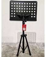 Stagg Lyrics/Music Stand Frame - Black Stand Frame - Adjustable Height - Excellent - Image 5