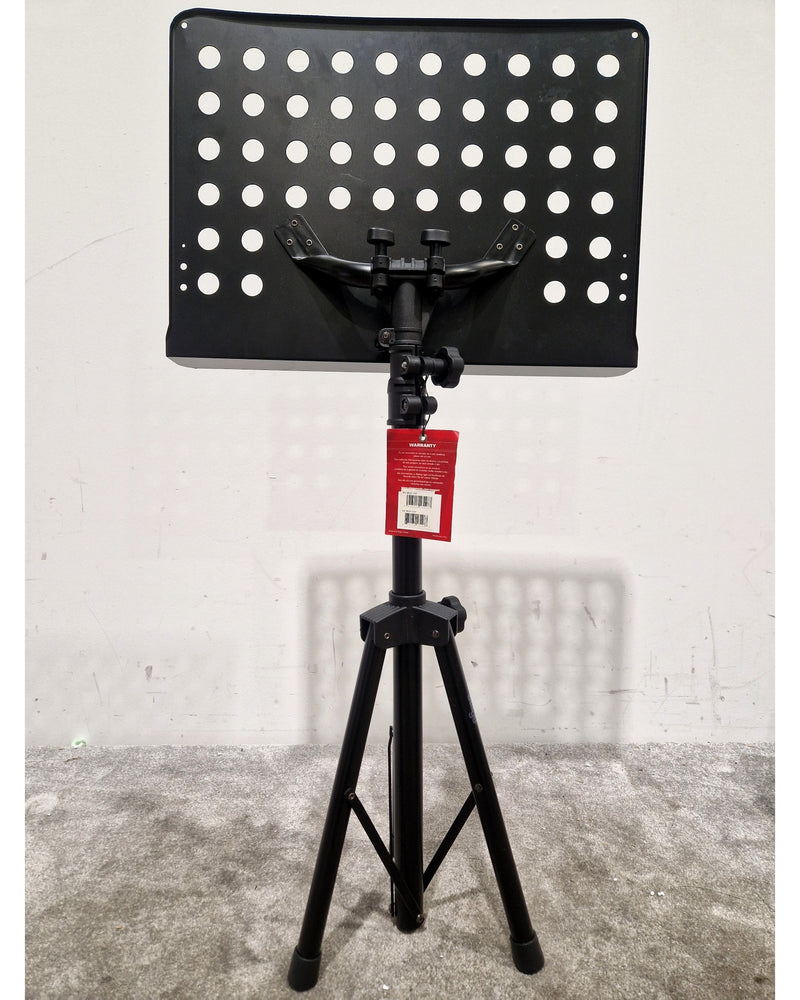 Stagg Lyrics/Music Stand Frame - Black Stand Frame - Adjustable Height - Excellent - Image 5