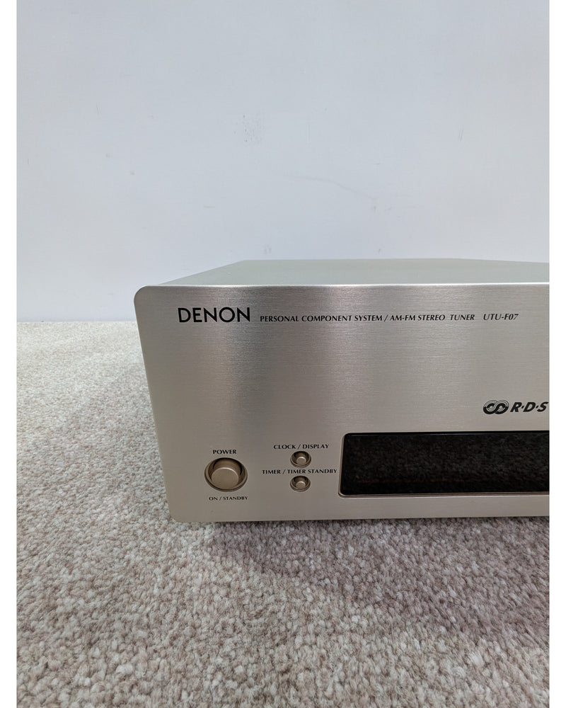 Denon UTU-F07 - Hi-Fi Tuner - Champagne Silver - Excellent w/ Manuals - image 4