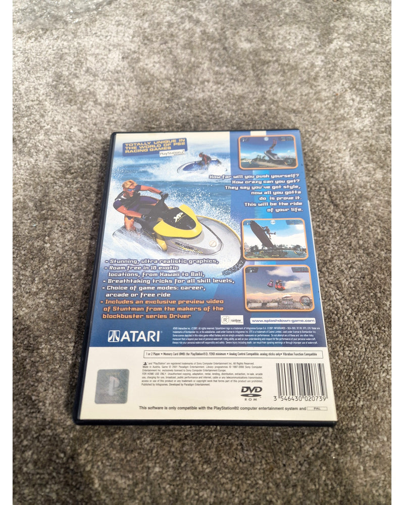 Splashdown - Video Game - Good w/ Original Box - Image 2