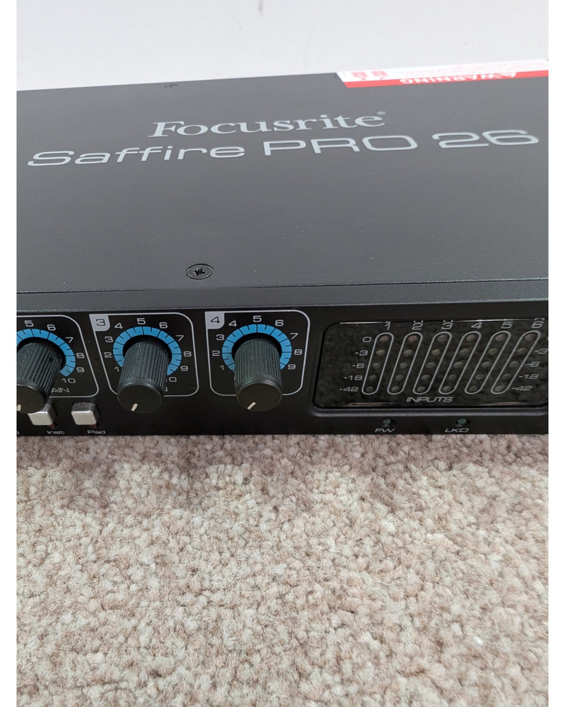 Focusrite Saffire Pro 26 - Audio Interface - Excellent - image 7