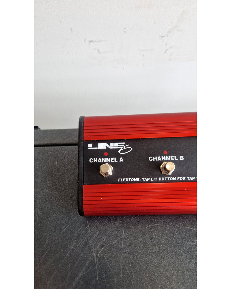 Line 6 FB4 - Footswitch - Red - Excellent - Image 3