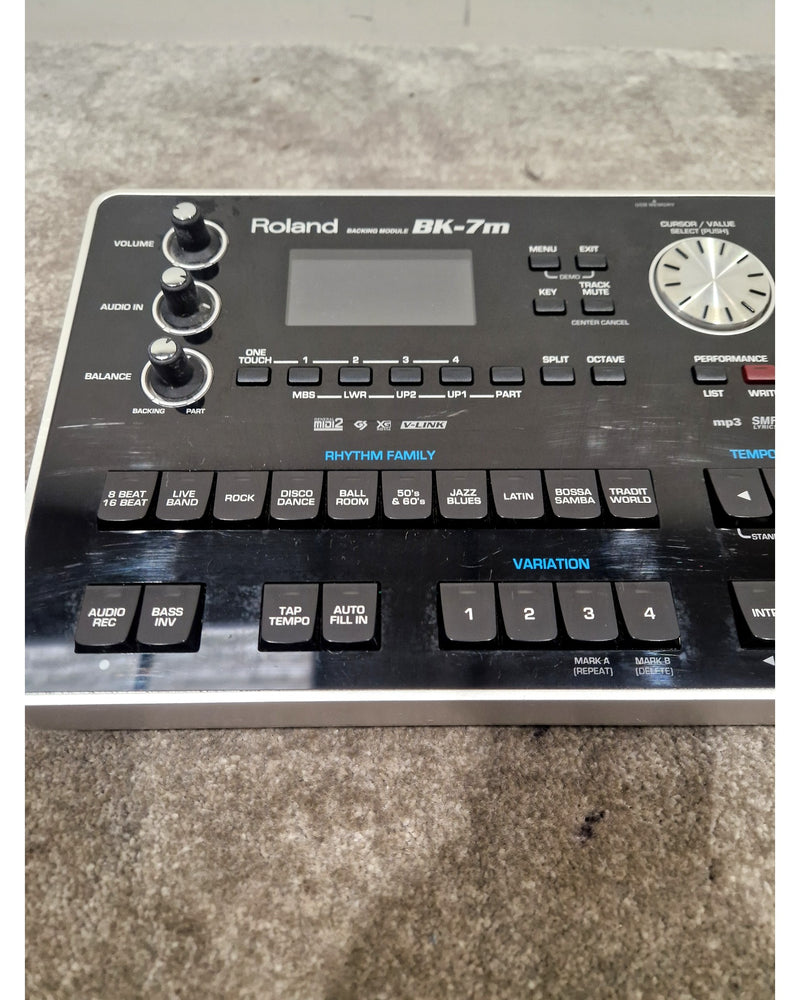 Roland BK-7m - Backing Module - Black - Good w/ Power Supply - Image 10