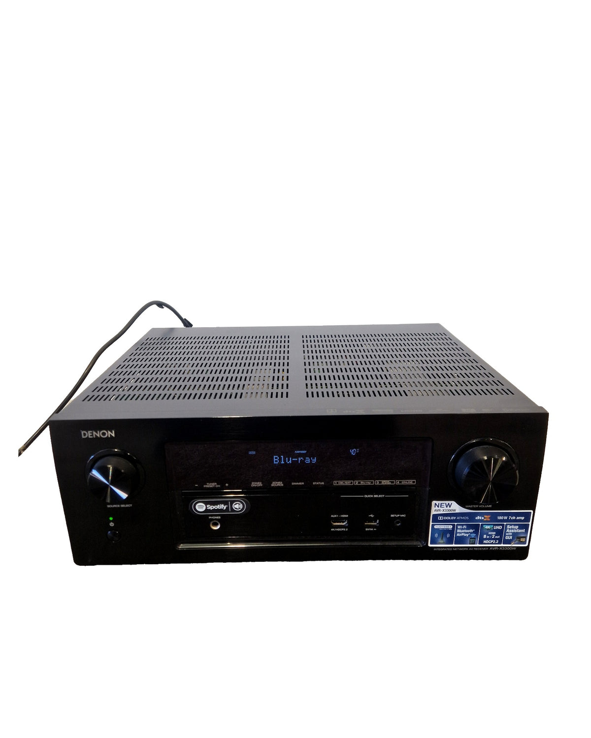 Denon AVR-X3300W - AV Receiver - Excellent w/ remote