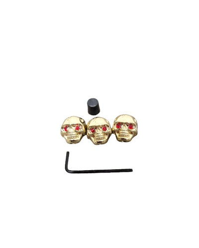 3 Pcs Metal Guitar Volume Tone Control Knobs - Gold – Control Knob - Excellent