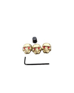 3 Pcs Metal Guitar Volume Tone Control Knobs - Gold – Control Knob - Excellent - Image 1