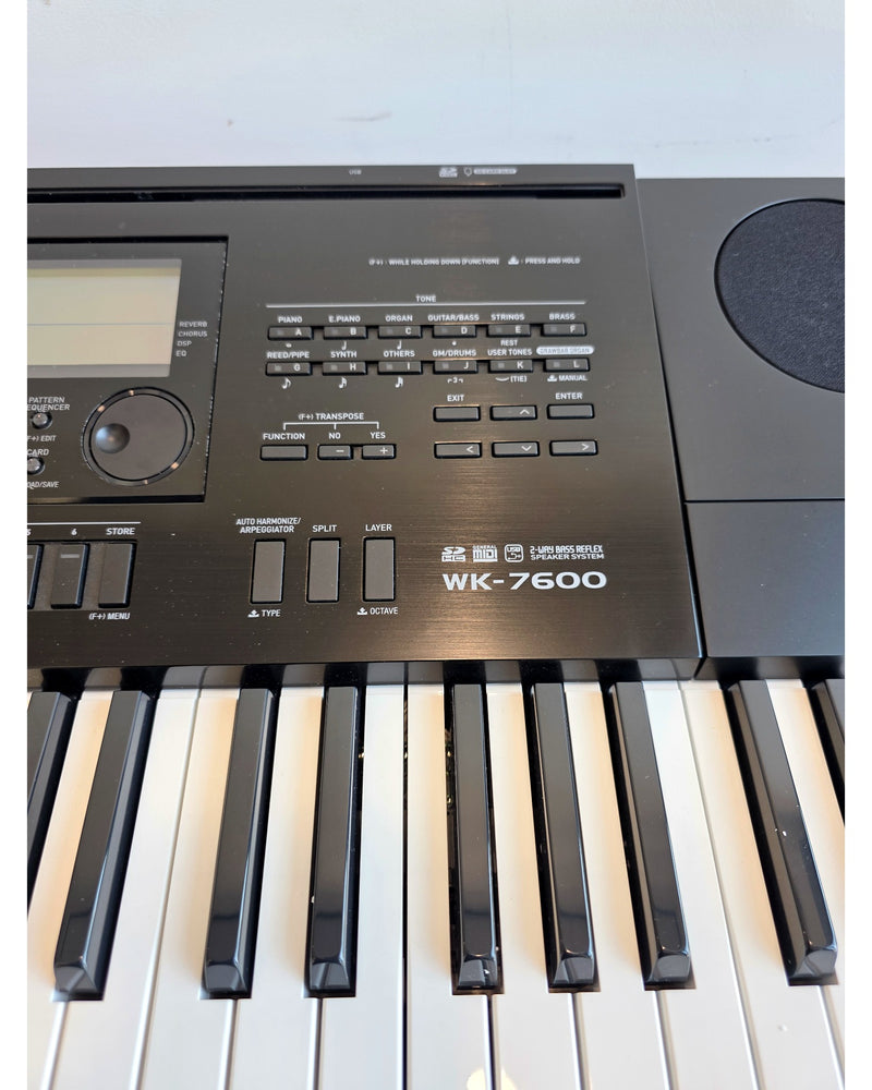 Casio WK-7600 - Musical Keyboards - Excellent w/ Power Supply - Image 7