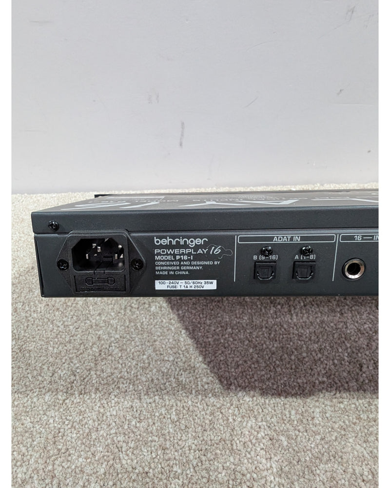 Behringer Powerplay P16-I - Audio Interface - Black - Like New w/ Original Box & Manuals - image 12