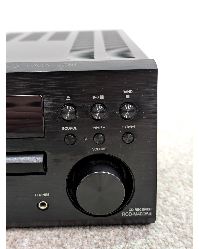 Denon RCD-M40DAB - Receiver - Black - Excellent w/ Remote Control - image 2