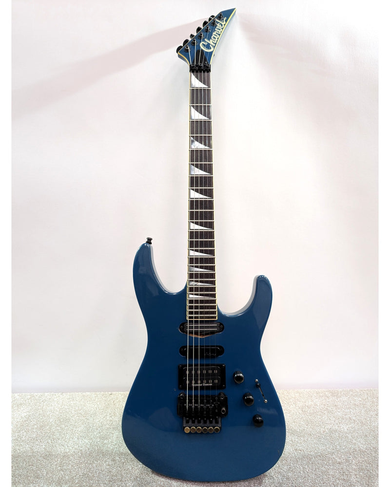 Charvel 650XL - Electric Guitar - Metallic Blue - Good w/ Hard Case - image 2