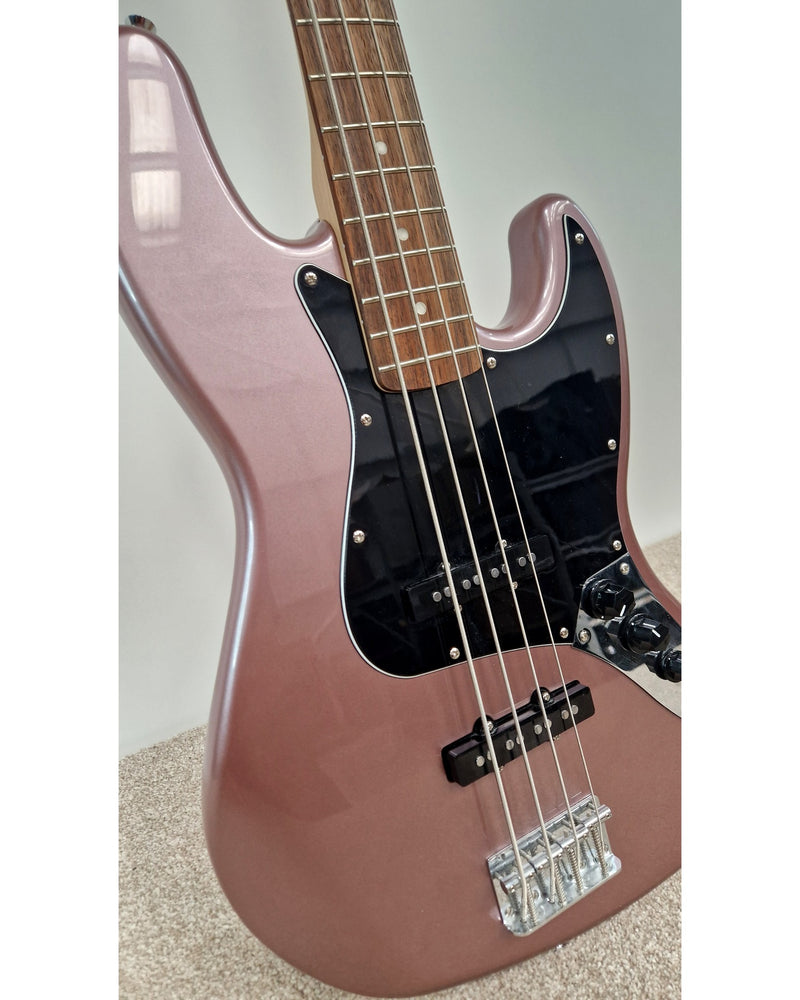 Fender Affinity Series Jazz Bass Burgundy Mist - Bass Guitar - Very Good - image 5