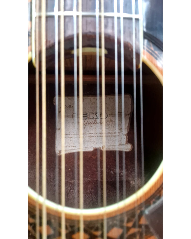 EKO Ranger 1960s - Acoustic Guitar - Good w/ Upgraded Machine Heads - image 3