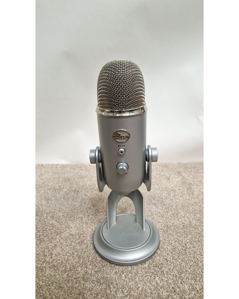 Blue Yeti - USB Microphone - Silver - Excellent - image 6