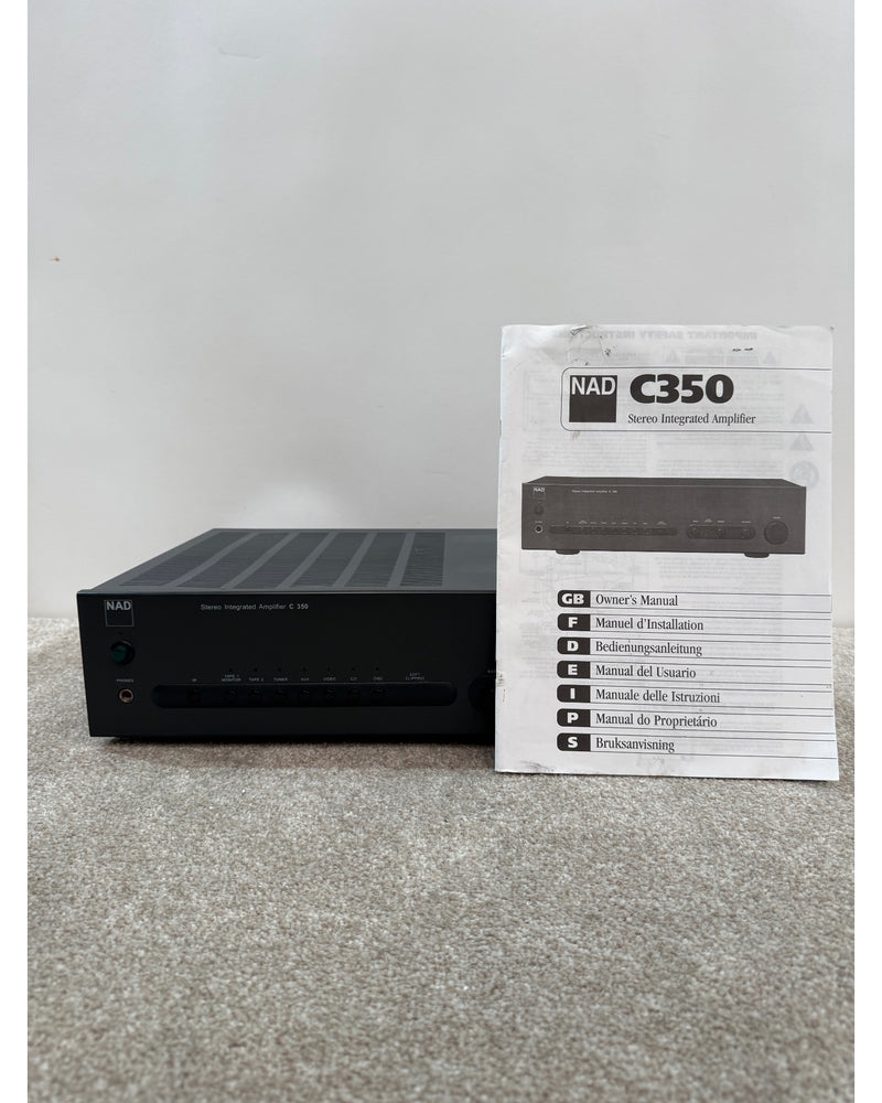 NAD C 350 - Hi-Fi Amplifier - Very Good w/ Manuals - image 12