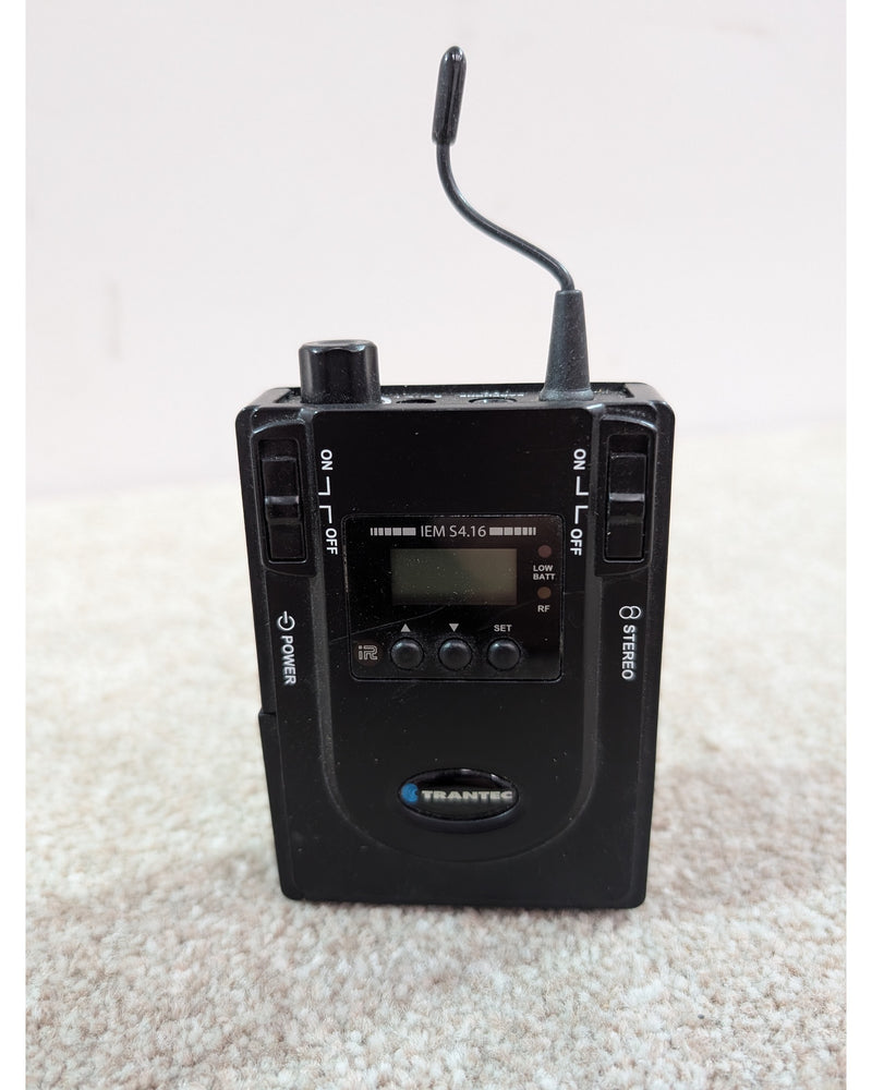Trantec IEM S4.16 - Wireless System - Black/Silver - Excellent w/ Original Box & Manuals - image 13
