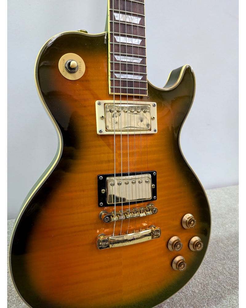 Fitness Les Paul - Electric Guitar - Green - Excellent - image 8