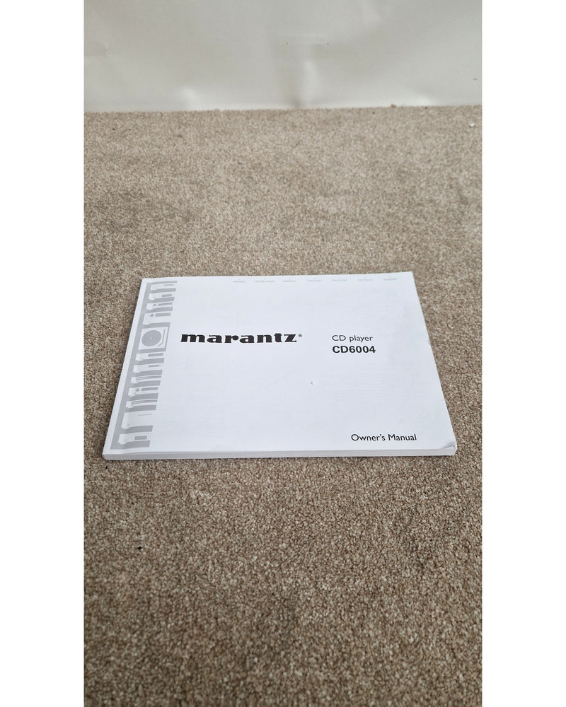 Marantz CD6004 - CD Player - Excellent w/ Original Box - image 3