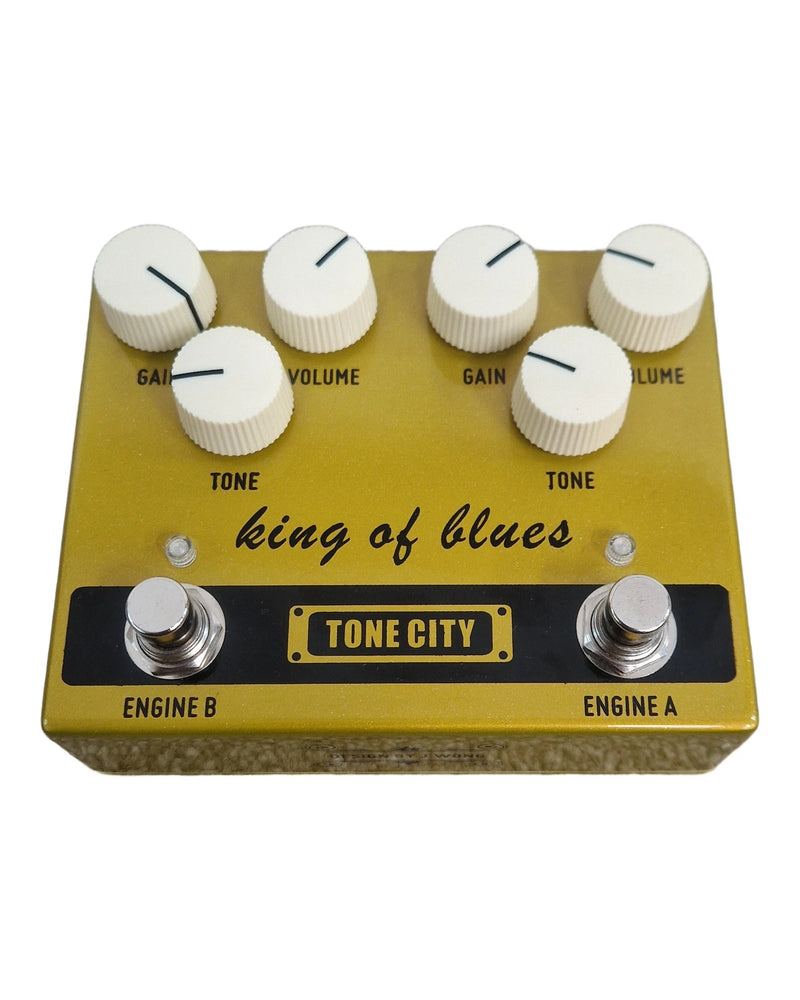 Tone City King of Blues - Overdrive & Distortion Pedals - Gold - Like New - image 1