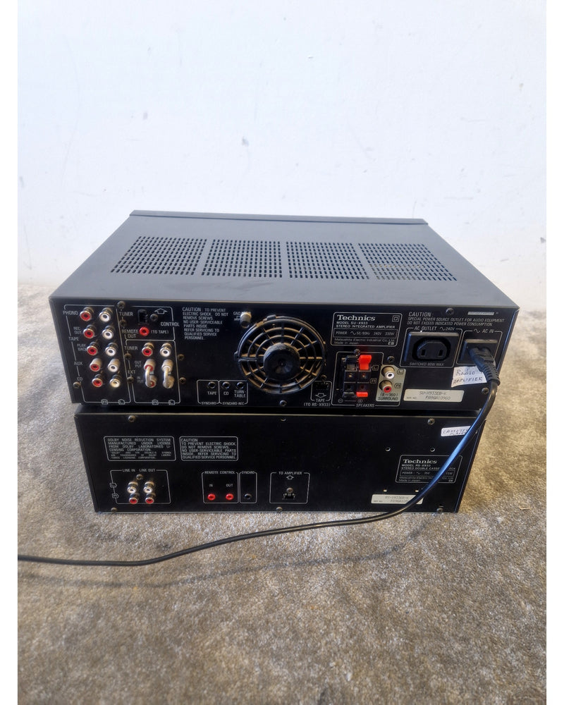Technics SU-X933 Amplifier System – Amplifier - Excellent w/ RS-X933 - Image 6