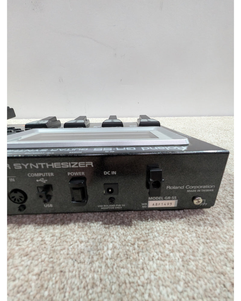 Roland GR-55 - Multi-Effects Pedal - Black - Excellent w/ Original Box, Cables, Power Supply, Manuals - image 9