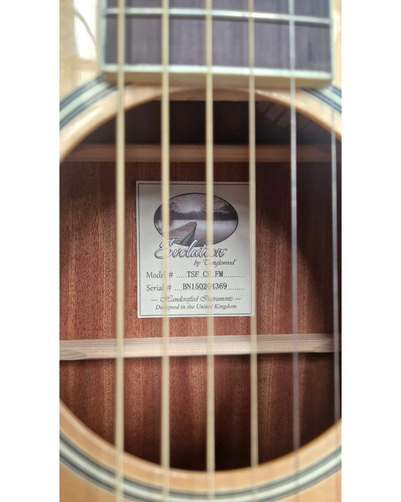 Tanglewood TSF - Acoustic Guitar - Natural - Like New w/ Hard Case - image 8