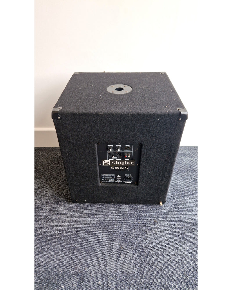 Skytec SWA15 - PA Speakers - Black - Excellent w/ Original Box - Image 3