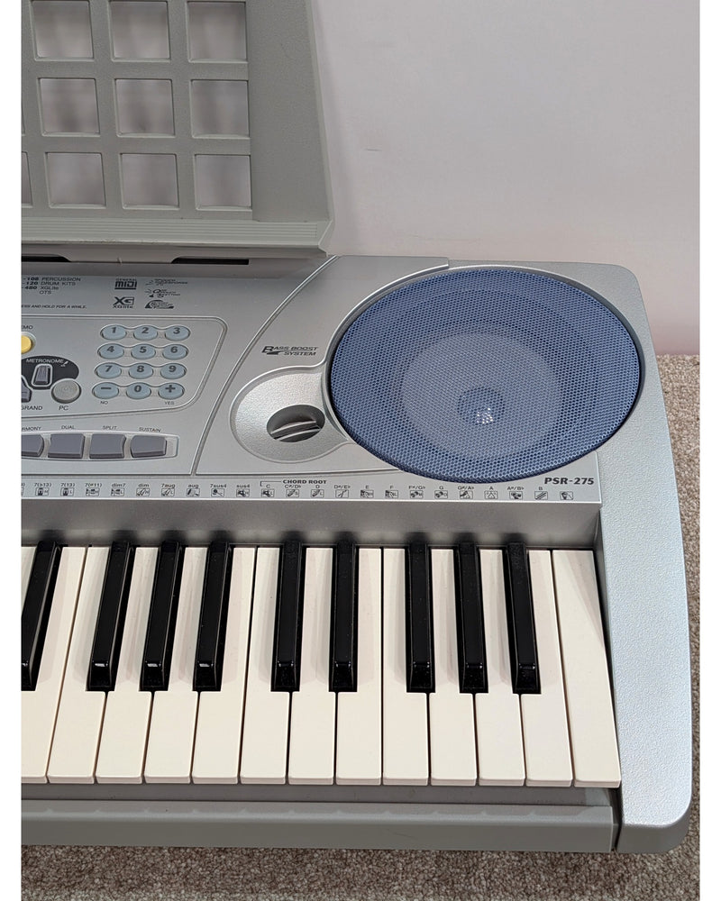 Yamaha PSR-275 - Keyboard - Silver - Excellent w/ Power Supply & Original Box - image 4