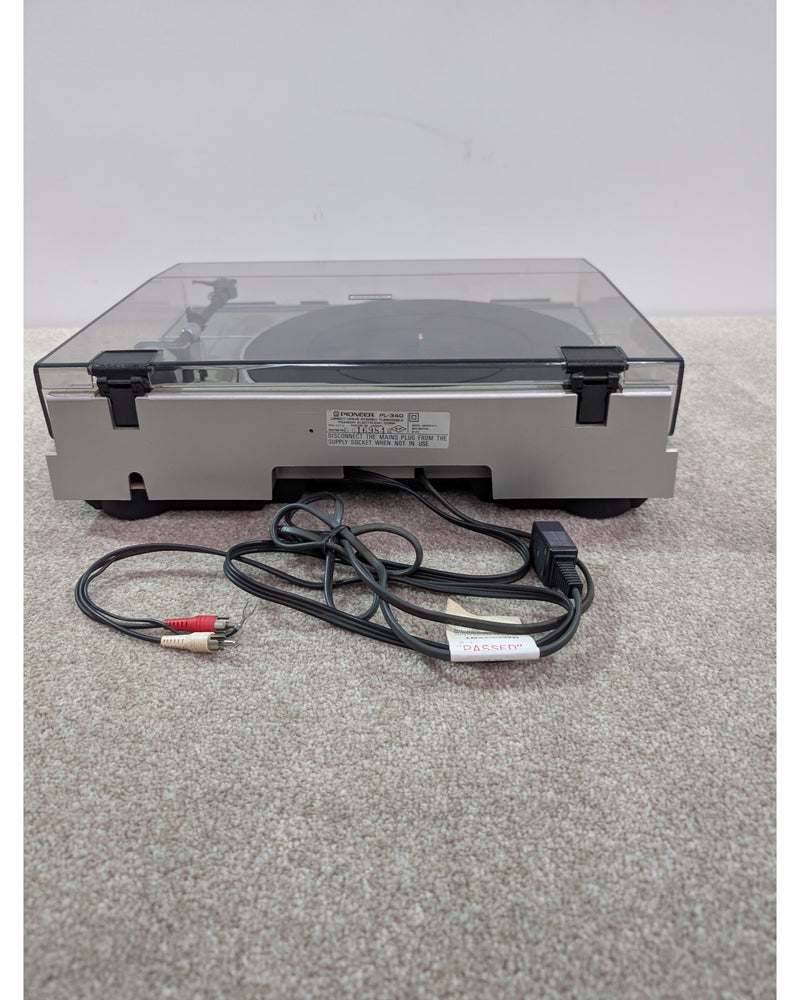 Pioneer PL-340 - Turntable - Very Good w/ Manuals - image 7